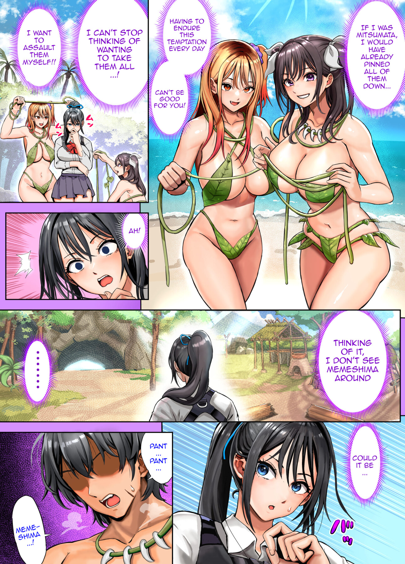 Hentai Manga Comic-Deserted Island Castaway Harem 2-Chapter 1-26